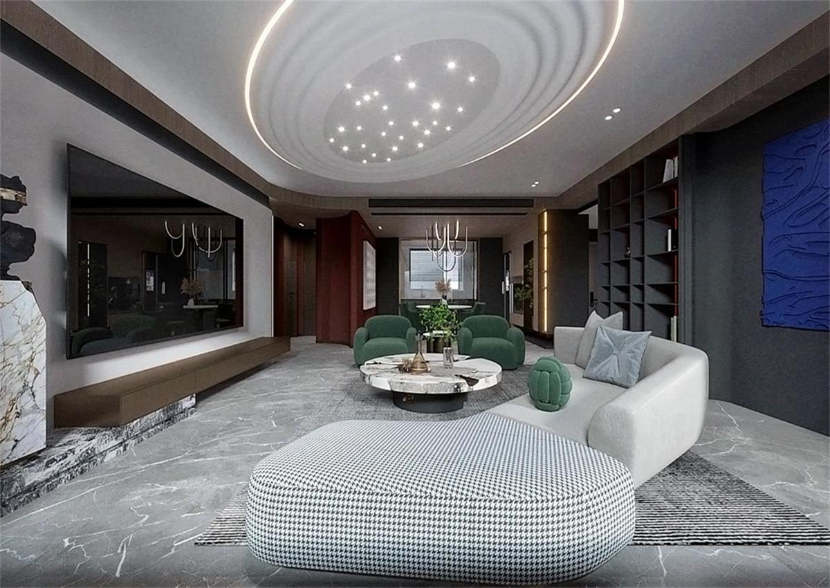 中海九樾143㎡ | 你不敢嘗試的暗黑系混搭風,到底有多炫酷?! 中海九樾143㎡ | 你不敢嘗試的暗黑系混搭風,到底有多炫酷?!